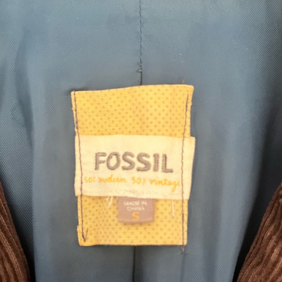 Fossil corduroy blazer - Picture 2 of 3